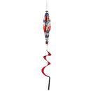 Patriotic Welcome to Our Home Burlap Balloon Spinner,45bb499