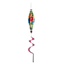 Summer Florals Burlap Balloon Spinner,45bb504