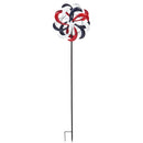 48"H Wind Spinner Garden Stake, Americana,47m2181