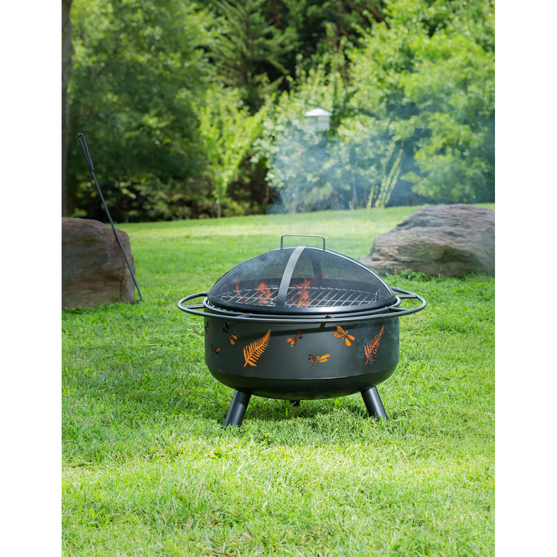 Dragonfly Wood-Burning Fire Pit,47m3248