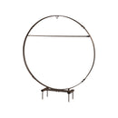 Metal Outdoor Sculptural Decor for Displaying Planter or Flag,47m3786