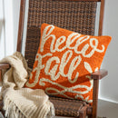 Hooked Pillow 18"x18" Hello Fall,4p21168