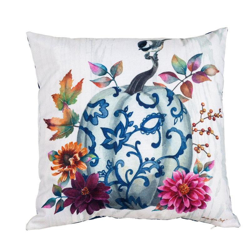 Chinoiserie Pumpkins Interchangeable Pillow Cover,4plc402