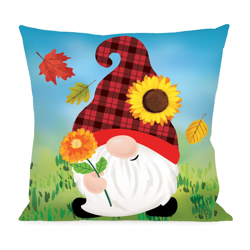 Autumn Gnome Interchangeable Pillow Cover,4plc412bl