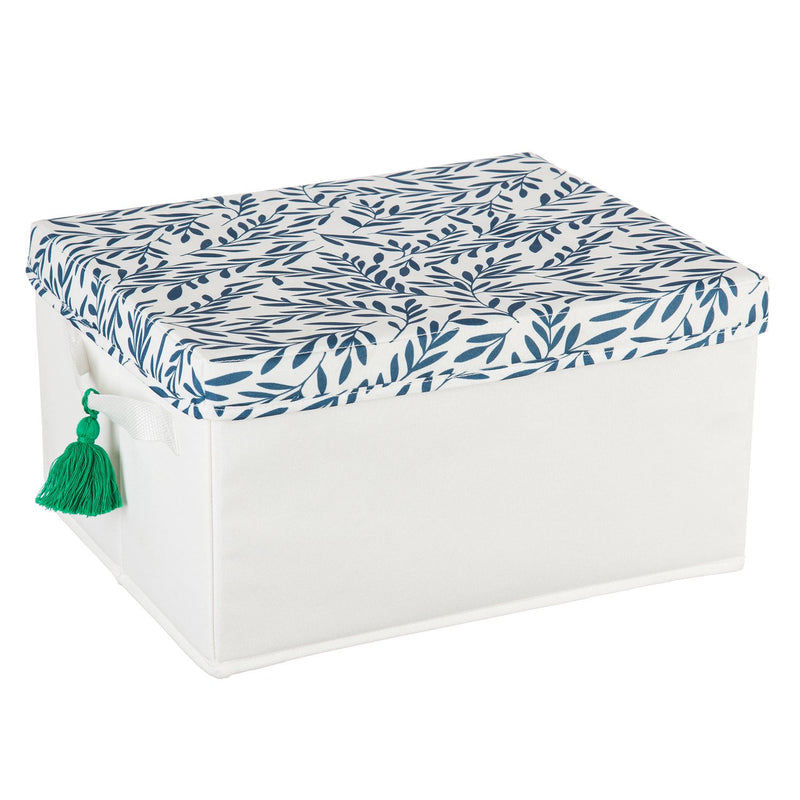 Botanical Leaf Print Outdoor Storage Box,4scr764