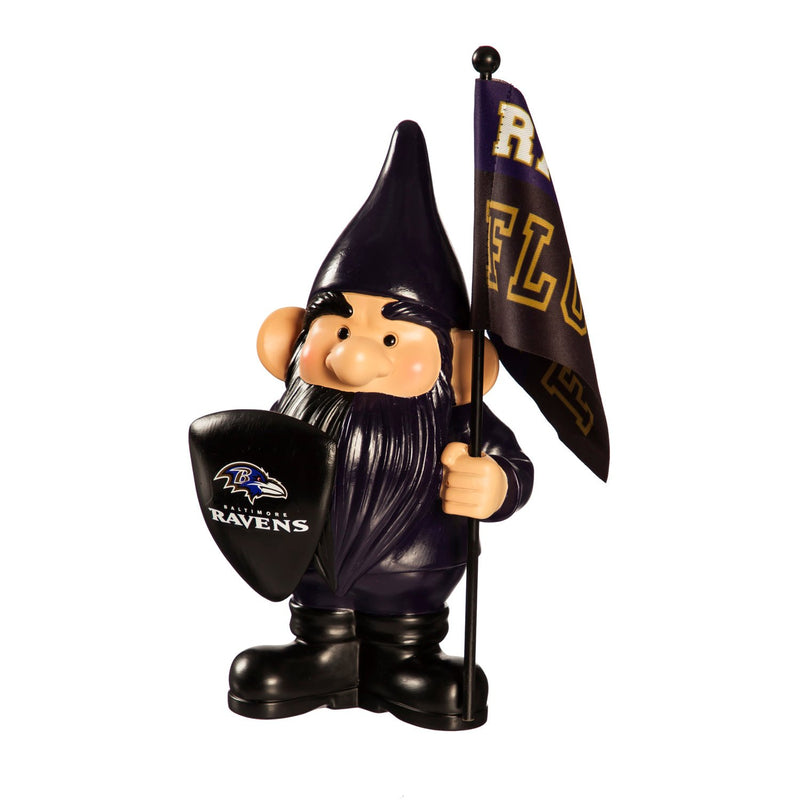 Baltimore Ravens, Flag Holder Gnome,543802fhg