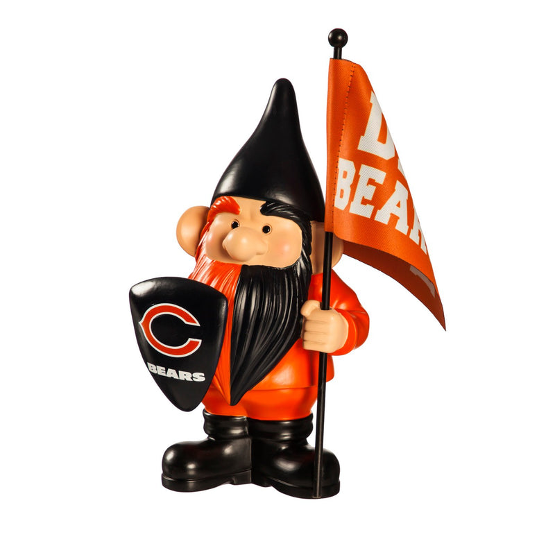 Chicago Bears, Flag Holder Gnome,543805fhg