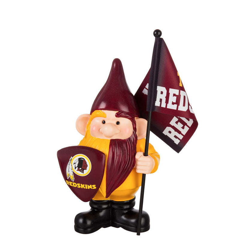 Washington Redskins, Flag Holder Gnome,543831fhg