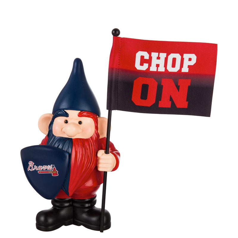 Atlanta Braves, Flag Holder Gnome,544201fhg