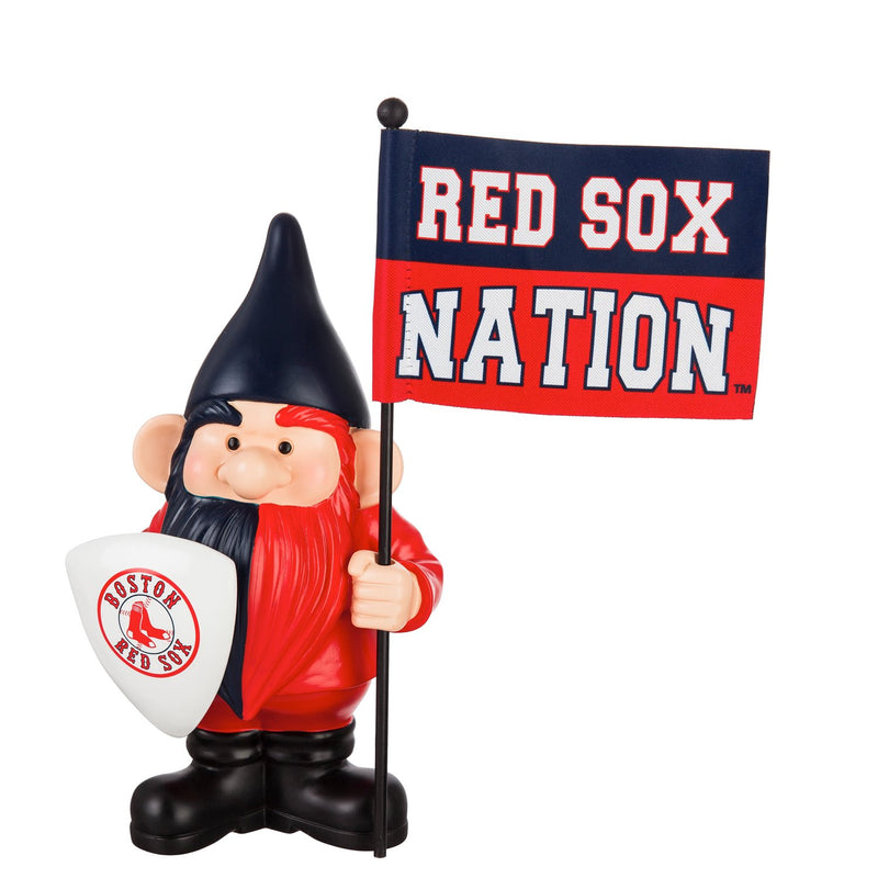 Boston Red Sox, Flag Holder Gnome,544203fhg