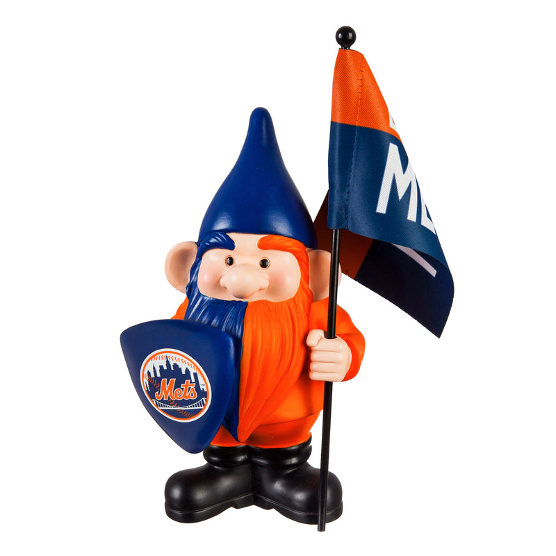 New York Mets, Flag Holder Gnome,544217fhg