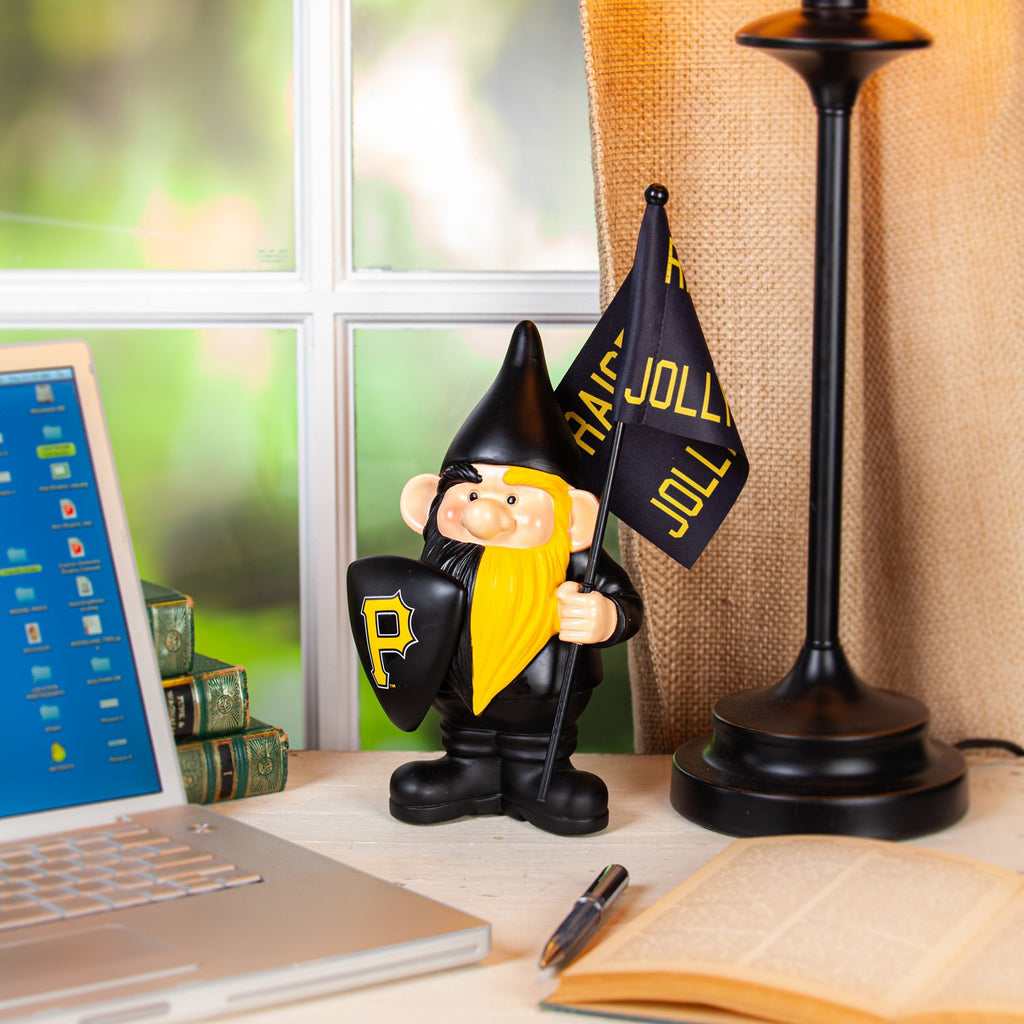 Pittsburgh Pirates Flag Holder Gnome