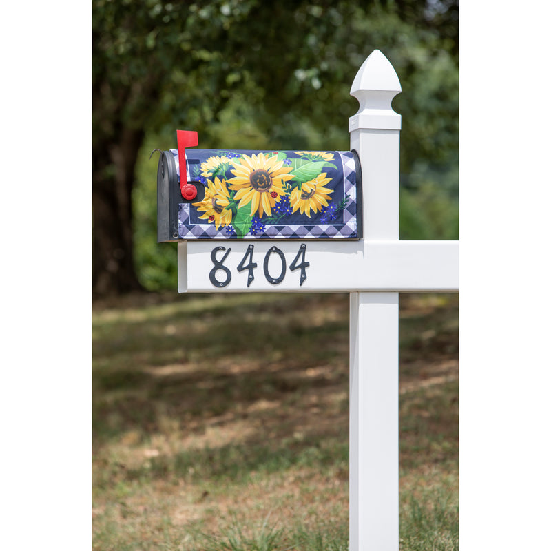 Sunflower Welcome Sublimated Mailbox Cover,56820