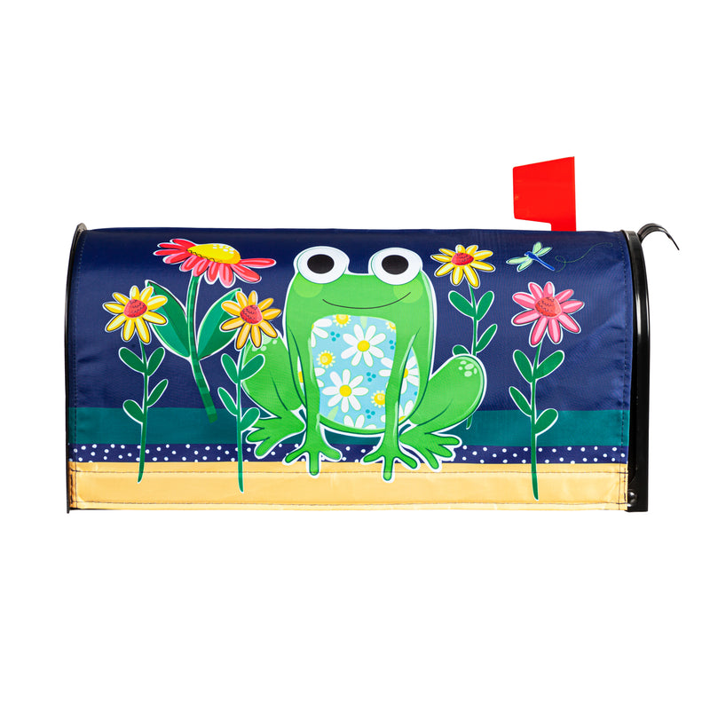 Welcome Friends Frog Mailbox Cover,56842