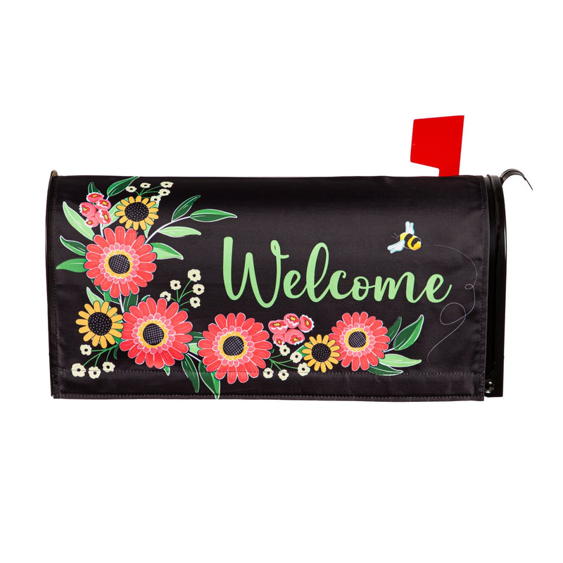 Welcome Wreath Mailbox Cover,56852