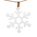 Snowflakes Seasonal Decor Banner,58b050