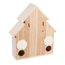 14.5"H Farmhouse Bee and Butterfly House,5bh177