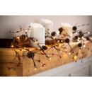 Lighted Pine Cone and Red Berry Garland,65j59
