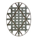 Oval Tobacco Basket Wall Decor,6awd145
