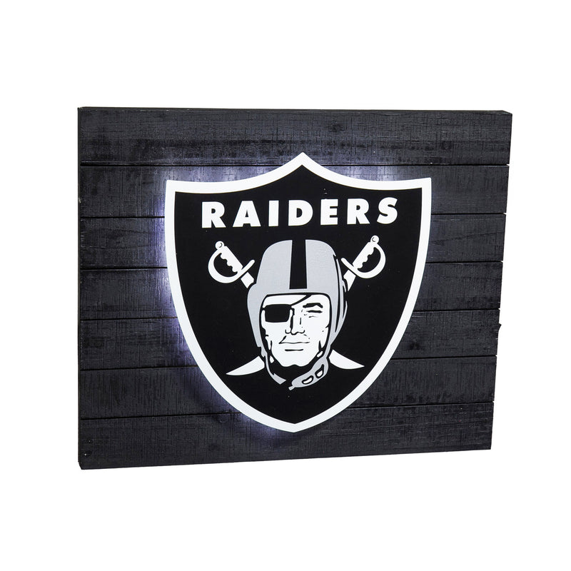 Lit Wall Décor, Oakland Raiders,6wlt3822