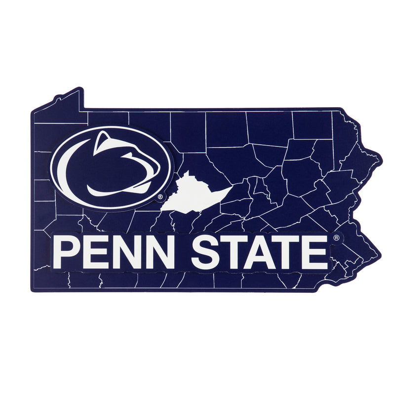 State Shaped Wall Decor, Penn State,6ws922