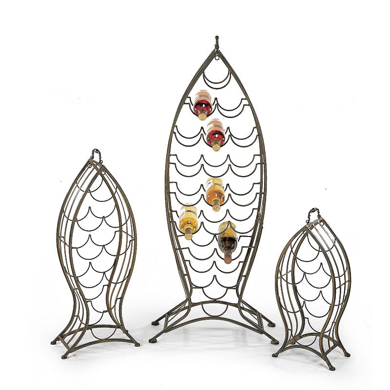 Nested Fish Wine Rack Set of 3,7966