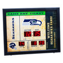 Bluetooth Scoreboard Wall Clock, Seattle Seahawks,7cl3827