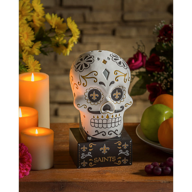 New Orleans Saints, Sugar Skull Statue,843819sk