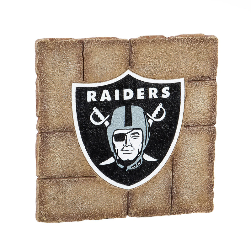 Oakland Raiders, Garden Stone, 11.7"x11.7"x0.78"inches