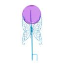 28" Gazing Ball Set,  Blue Butterfly,84g2119