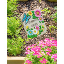 11" Garden Stone, Grandma's Garden,84g3284a