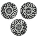 Butterfly in Sunflower recycled rubber stepping stone Set of 3,84g3814