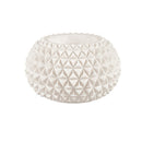 Lighted Diamond Shell Vase, 10.6"x10.6"x6.48"inches