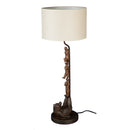 Bear Family Resin Table Lamp with Shade,8l1001