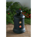 LED Acrylic Lantern Winter Scene Table Decor, 2 Asst,8led362