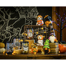 Resin LED Color Changing Halloween Gnome Tabletop Decor, 2 Asst,8led540
