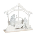 LED Wood and Metal  Table Decor, Nativity,8led602