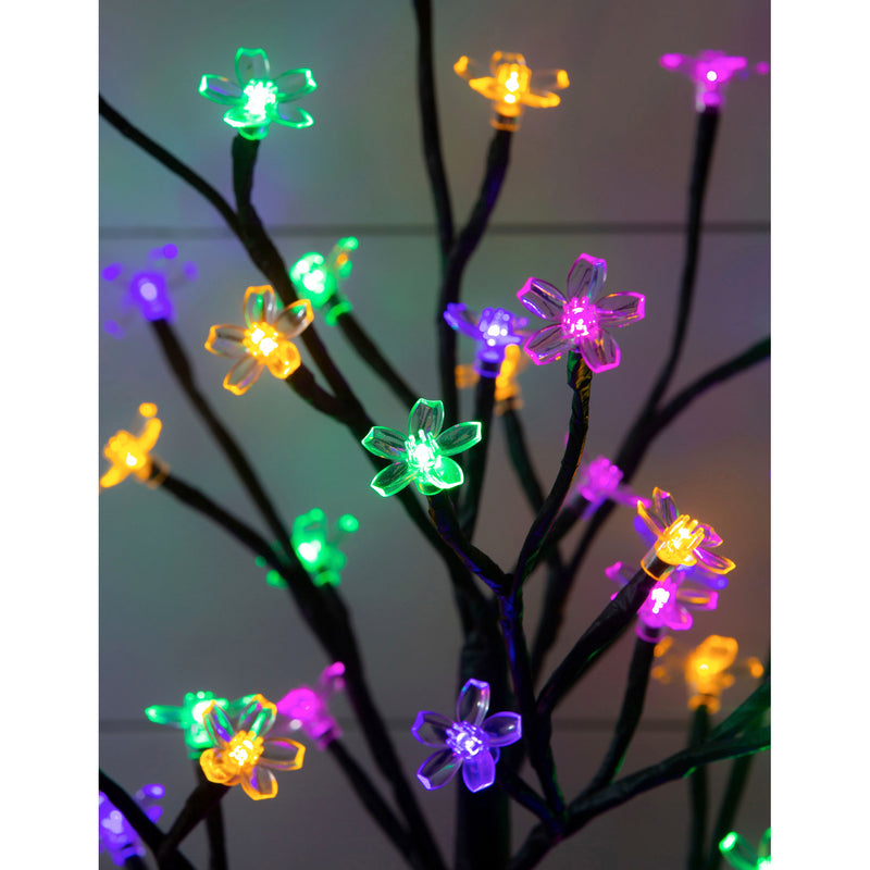 22" LED Floral Tree Table Décor,8led706