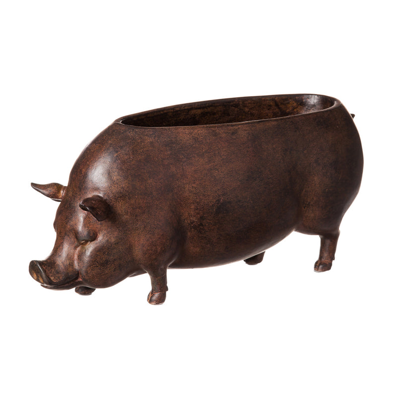 Resin Pig Planter,8plr002