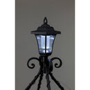 Antiqued Wrought Iron Plant Stand with Solar Light,8pmtl225