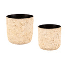 Metal Stucco Planter, Set,8pmtl5449