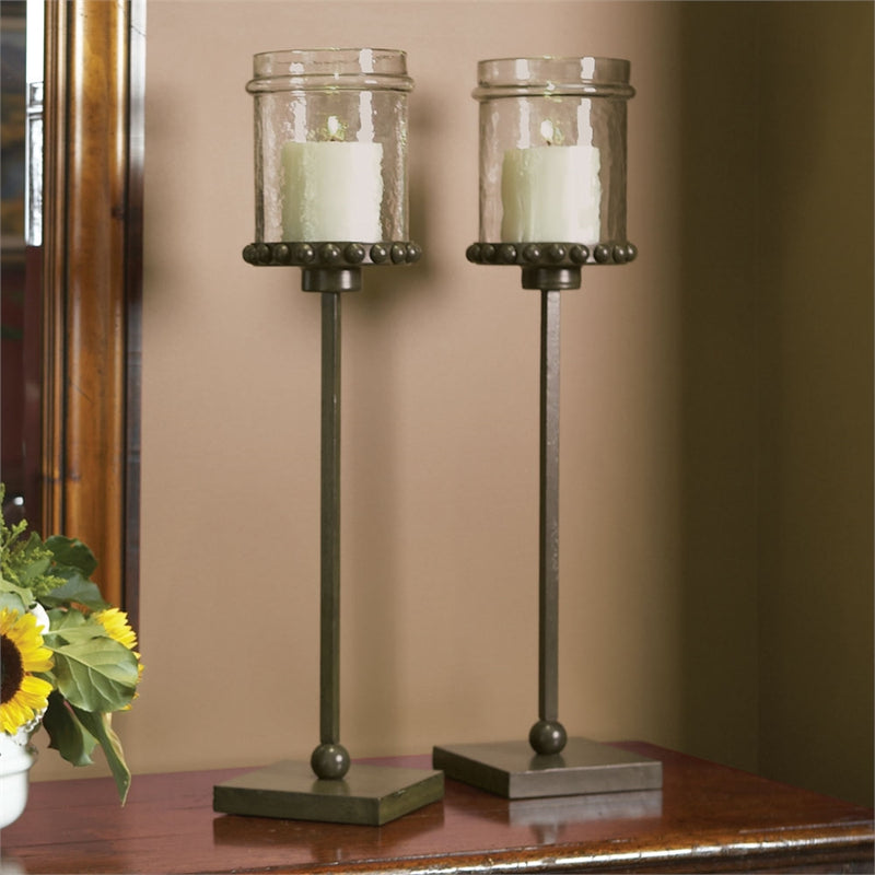 Napa Home Garden, CASTILLIAN PILLAR HOLDER TALL,9757r