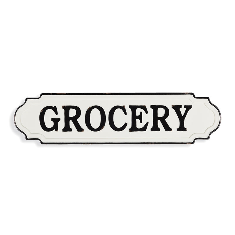 Napa Home Garden, GROCERY SIGN,dv236