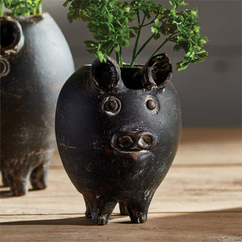 Napa Home Garden, LITTLE PIG 7.5" PLANTER,hl208