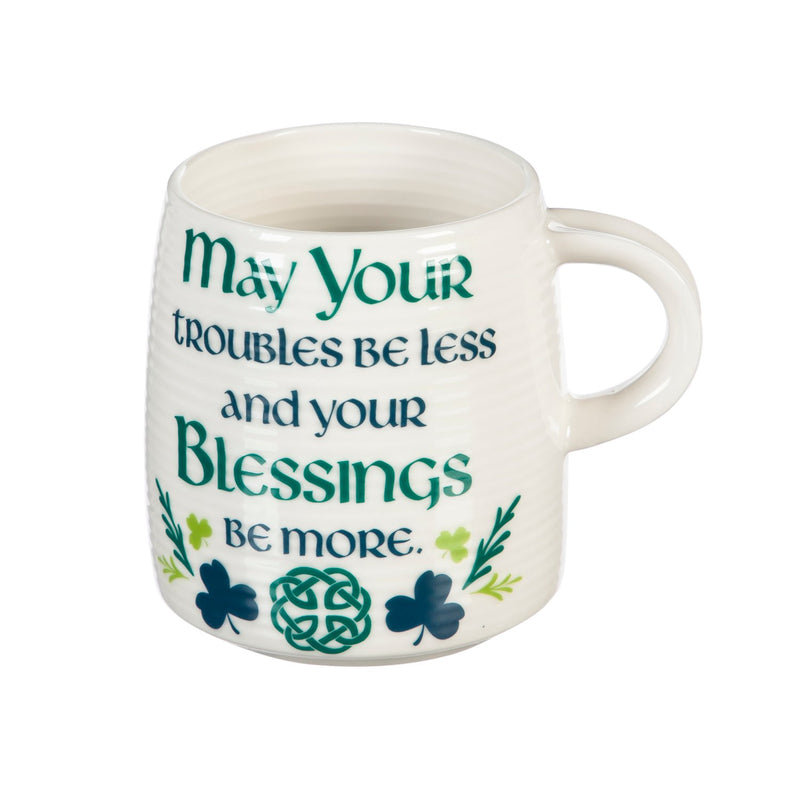 Ceramic Cup and Sock Gift set, 12 OZ, Celtic Memories,p29787481