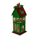 Lighted Metal Christmas House,pha338
